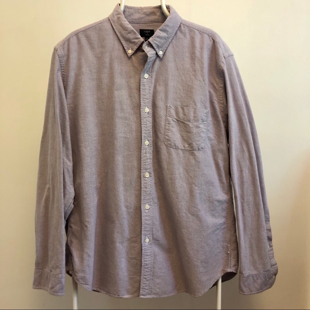 JCrew Oxford Shirt - Purple